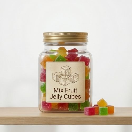 Mix Fruit Jelly Cubes